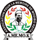 Logo de l'association AMEMOK (Association pour la mémoire de Modibo Keita)