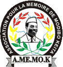 Logo de l'association AMEMOK (Association pour la mémoire de Modibo Keita)